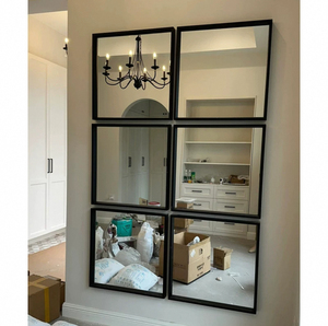 <span class=keywords><strong>Miroir</strong></span> décoratif de <span class=keywords><strong>salle</strong></span> <span class=keywords><strong>à</strong></span> <span class=keywords><strong>manger</strong></span> de style simple, <span class=keywords><strong>miroir</strong></span> d'entrée de chambre <span class=keywords><strong>à</strong></span> coucher encadré, <span class=keywords><strong>miroir</strong></span> pleine longueur de peinture décorative - Product Image 1