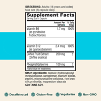 Complément Alimentaire Adulte Marque Blanche OEM Phosphatidylsérine Vitamines B6 B12 Sans Gluten Favorise la Mémoire la Concentration l'Apprentissage Nouveau-né