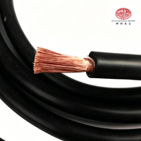 Câble de soudage gainé de caoutchouc ignifuge SZYL YHF, résistant à la chaleur et à l'huile, extra flexible, en cuivre pur, 450V/750V