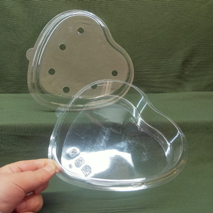 Boîtes d'emballage alimentaire en plastique PET de 550 ml avec couvercle transparent pour salade, gâteau, sushi, nouilles, biscuits, plateau de présentation - Product Image 2