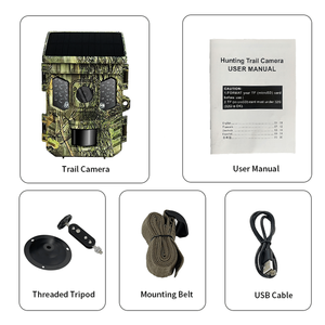 Năng lượng mặt trời Powered Wifi giám sát ngoài trời săn bắn trinh sát máy ảnh 940nm đèn flash vô hình - Product Image 2