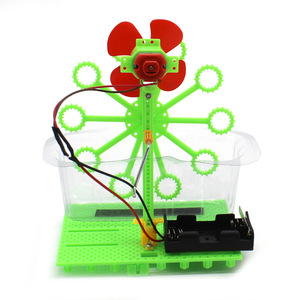 Juego de máquina de burbujas DIY, juguete científico de plástico para niños, modelo educativo para niños de 8 a 13 años, unisex - Product Image 2