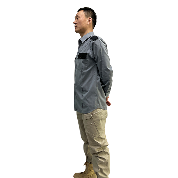 Wholesale High Quality Security Guard Uniform Dark Blue Security Uniform Shirts