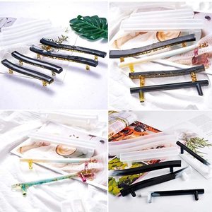 Mold Silicone Silicone 8 Pcs Tray Handles For Resin Mold 4 Set Silicone Tray Handle Mold Epoxy Resin Casting Molds DIY Art Craft Storage Cabinet