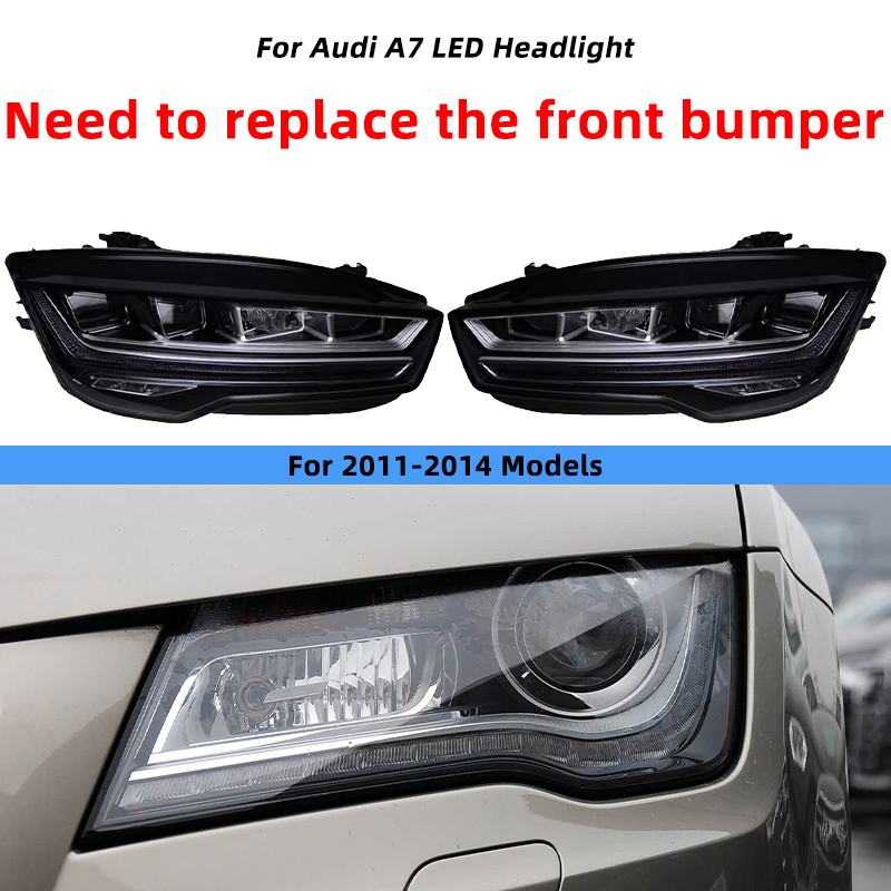 For Audi A7 2011-2014 Need to replace the front bumper