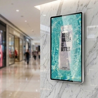 Pantalla Publicitaria Pequeña de Gran Venta con CMS Gratuito, Reproductor de Video Inteligente Android para Montaje en Pared, Señalización Digital