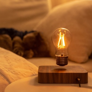 Lámpara LED de pie para interior, iluminación moderna de decoración artística de sala de estar, mesita de noche, Bombilla flotante de levitación magnética, luz nocturna - Product Image 5