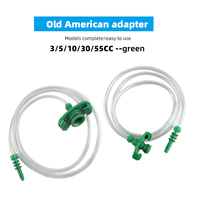 Adaptador de estilo americano antiguo Tapas de extremo de jeringa neumática Piezas neumáticas