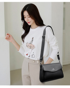 Bolso de Mano de Alta Calidad en Cuero PU para Mujer, Bolsos de Hombro de Cuero PU, Bolsos de Mano Femeninos de Moda, Bolso Cruzado para Dama - Product Image 2