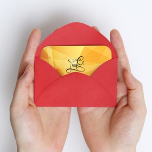 Tùy Chỉnh Tên Thương Hiệu Túi Phong Bì Quà Tặng Phong Bì Với Thẻ In Ấn Logo Tay Áo Lá Kết Thúc Giấy In Ấn - Product Image 6