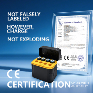 <span class=keywords><strong>Chargeur</strong></span> intelligent portable 1,5 V AA et AAA, <span class=keywords><strong>chargeur</strong></span> intelligent avec charge <span class=keywords><strong>hybride</strong></span>, 8 emplacements - Product Image 5