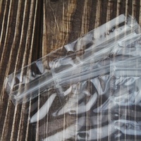 Sacs refermables en polyéthylène transparents, fermeture éclair sur 3 côtés, pochette transparente pour l'emballage d'écouteurs électroniques