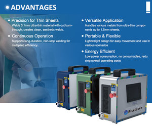 Soldadora <span class=keywords><strong>Láser</strong></span> de Fibra QCW de 300W/600W, 2 en 1, Portátil, 12 kg, Mini Máquina de Soldadura y Corte de Metal, Acero Inoxidable y Aluminio - Product Image 2