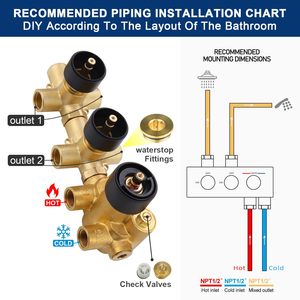 Hệ thống vòi hoa sen màu đen hiện đại đặt 12 inch | vòi hoa sen trần trên cao + chức năng kép cầm tay | vòi tắm thác nước - Product Image 4