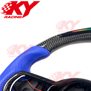 Volant de voiture sport en fibre de carbone LED personnalisé LCI amélioré pour BMW M3 G82 M4 M240i G42 G30 M550i G20 330i 540i M5 X6M - Product Image 2