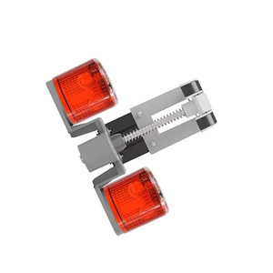 Alarme sonore et lumineuse à énergie solaire TSD-35, feux de signalisation LED rouges pour systèmes d'avertissement de sécurité - Product Image 3