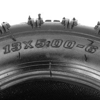 HIAORS 13x5.00-6 pouces Pneu Tondeuse À Gazon Cour Tracteurs Jardin Main Camions Pneu Dirt Quad Go Kart En Caoutchouc TaoTao ATV 4 Roues