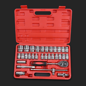 ZHCY 32-Piece Socket Wrench Set Metric Automotive Repair Tool Kit Hand Operated - Product Image 1