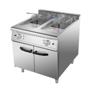 Thương mại thiết bị nhà bếp 9KW 380V tủ điện nồi chiên sâu đơn/đôi Tank pháp khoai tây chiên gà <span class=keywords><strong>Fryer</strong></span> cho nhà hàng - Product Image 2