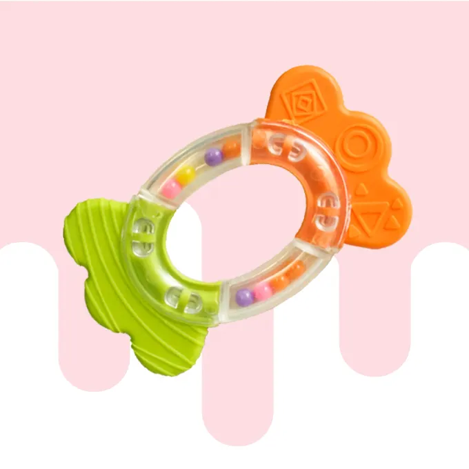 Tự nhiên bé Rattle vòng đồ chơi Rattle Giới tính trung tính bé cắn teethers đồ chơi