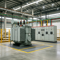 Transformateur immergé dans l'huile LEEEC 40,5 kV, classe d'isolation 35 kV, 3150 kVA, S22-3150/35, triphasé, haute efficacité, sortie personnalisable