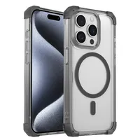   Coque transparente antichoc magnétique à chargement sans fil pour iPhone 17 16 14 13 12 11 15 Pro Max Plus 17Air