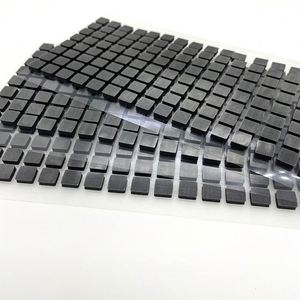 Almohadillas de Espuma EVA Autoadhesivas Negras Cuadradas Antideslizantes, Resistentes a Impactos y al Desgaste - Product Image 3