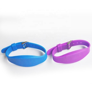 Khuyến mại PVC & Silicone dây đeo cổ tay RFID cho quảng cáo kiểm soát truy cập 13.56MHz NFC thông tin liên lạc cho thanh toán thành viên thẻ - Product Image 1