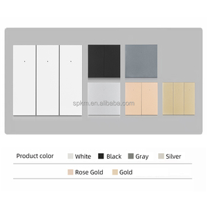 DS-1081WN 1 gang EU/Anh ABS + PC Zero lửa Wifi & Bluetooth nút lớn chuyển đổi Alexa & Google App điều khiển tuya sản phẩm nhà thông minh - Product Image 3