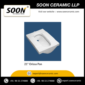 Soon <b>Ceramic</b> Attractive Design New Arrival 23 Orrisa Squat <b>Pans</b> Modern Easy Clean Home Use Available at Different Sizes - Product Image 3