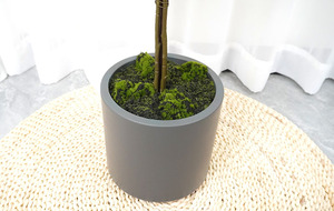 Oh Arts Wholesale Custom Artificial Snowball <b>Tree</b> in Plastic Pot for Living Room <b>Decoration</b> - Product Image 3