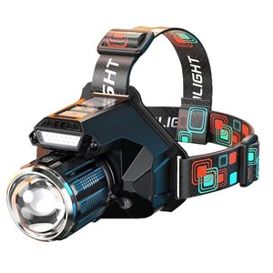 <b>Led</b> Headlamp 2000 MAh Rechargeable <b>Motion</b> <b>Sensor</b> Rotatable 300-499M Range Outdoor Fishing Mining <b>Light</b> - Product Image 2