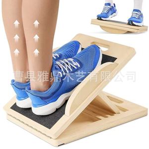 แผ่นไม้เอียงพร้อมพื้นผิวกันลื่นสำหรับโยคะ พิลาทิส และการออกกำลังกาย - Product Image 1