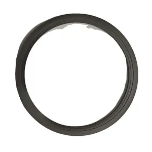 Impor kemurnian tinggi grafit pipa cincin sekrup lengan batang penyegel pengisi cincin batang suhu tinggi ketahanan gesekan bulu vakum