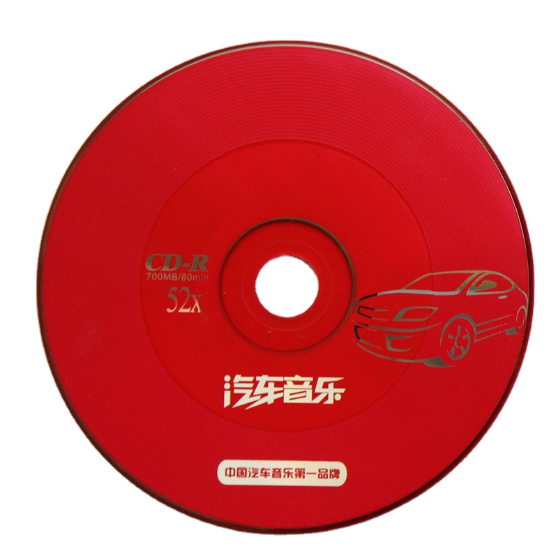 Blank 700MB CD-R Discs - 52X Recording Speed, Ideal for Car DVD