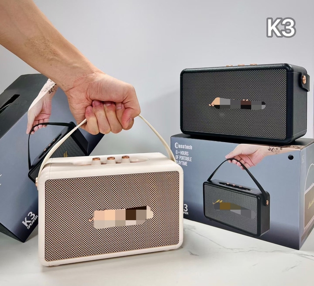 K3 Desktop Audio Wireless Speaker - High Power High-Quality Portable Subwoofer Outdoor Audio System