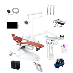 Chaise d'unité dentaire de désinfection M2 de marque de sécurité avec pièces de rechange et lampe de polymérisation pour dentiste en clinique - Product Image 2