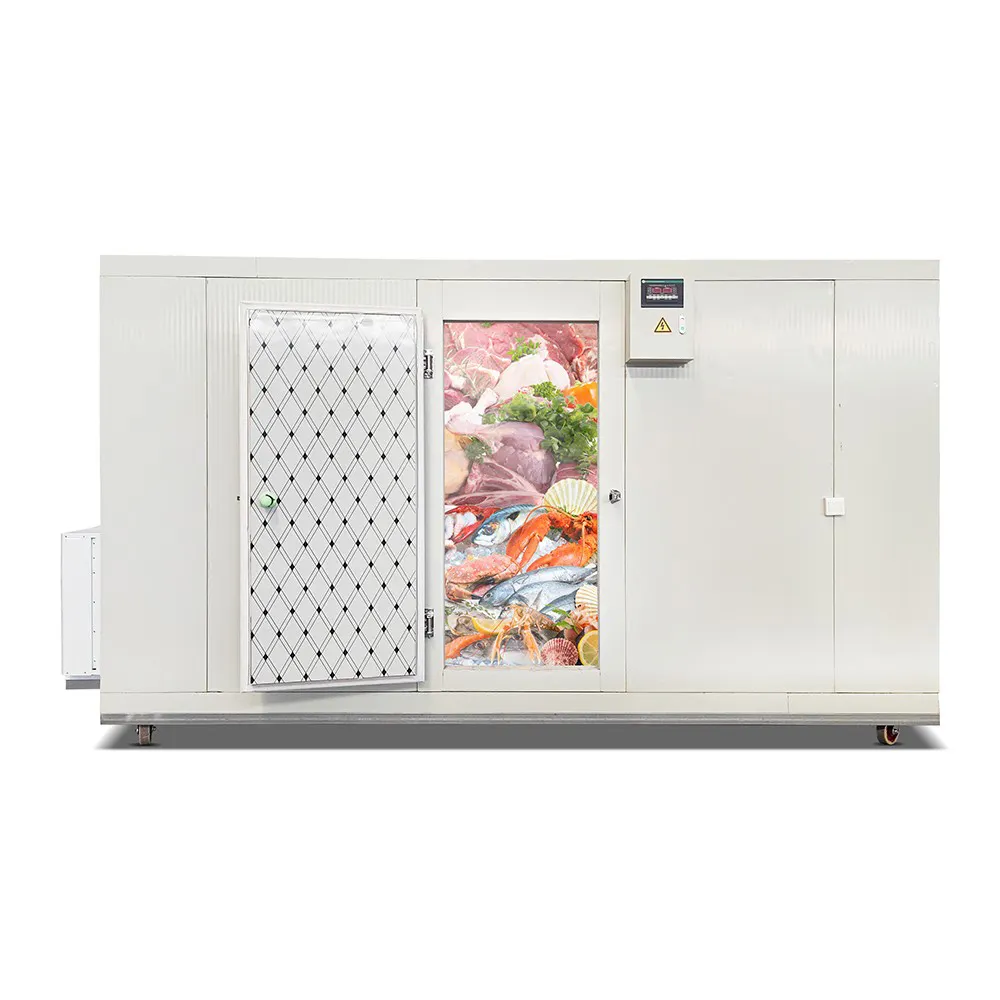 Compresseur de réfrigérateur de chambre froide fleurs fruits légumes unité de réfrigération de stockage frais