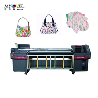 MYJET 1,8 m/2,5 m/3,2 M impresora híbrida UV pegatina PVC banner cuero UV máquina de impresión