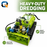 Robot de dragage municipal pour le désagréement des canalisations d'égouts, l'élimination des boues et le nettoyage sous-marin
