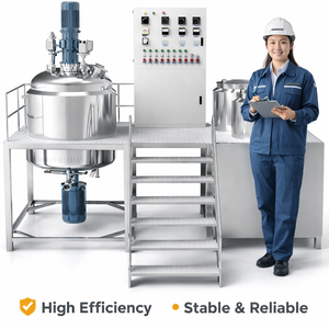 Gmp Standard Chili Sauce Ginger Garlic Tomato Paste Making <b>Machine</b> High Shear Homogenizer Vacuum Emulsifying Mixer <b>Machine</b> - Product Image 4