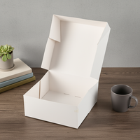 Boîte en carton recyclable avec impression en relief, assiette jetable