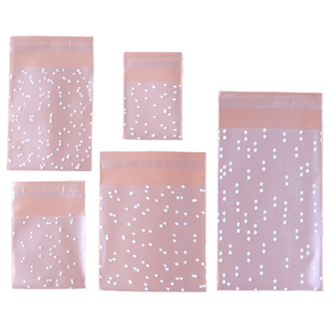 Trắng Dot Frosted bánh quy bằng lò vi ba PP nhựa tự dính túi kẹo Túi kem dứa bánh - Product Image 3