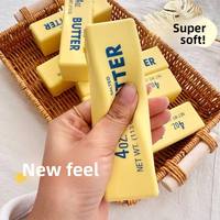 Bâton de beurre en mousse PU à remontée lente, jouet anti-stress souple à presser, cadeau de fête unisexe
