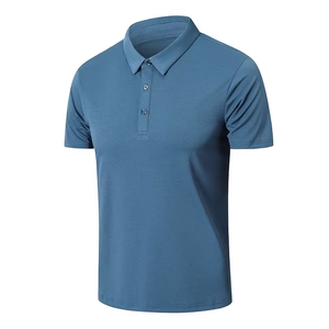 Casual Business Polo Shirt Polo Shirts <b>Men</b> s Polos De Hombre Embroidered Logo Camisa Polo <b>Small</b> Batch Customization Service - Product Image 2