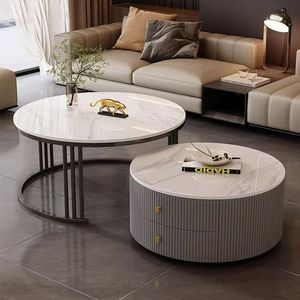 <span class=keywords><strong>Table</strong></span> <span class=keywords><strong>basse</strong></span> moderne nordique minimaliste de luxe, haute résistance, durable, idéale pour les objets lourds et les petits appartements – Meilleur rapport qualité-prix - Product Image 1