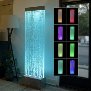 Hot bán nhà hàng đồ nội thất tường trang trí LED Nước bong bóng Bảng điều chỉnh Acrylic phân vùng tường - Product Image 1