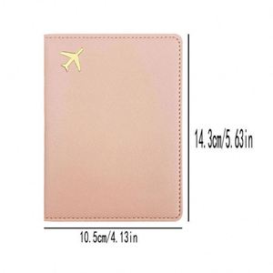 Funda de Pasaporte de Viaje con Logotipo Personalizado, Porta Pasaporte de Cuero PU, Porta Tarjetas de Crédito, Cartera para Tarjetas de Visita - Product Image 3