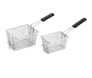 Canasta Freidora de Acero Inoxidable de Grado Comercial, Canasta Freidora Profunda Resistente para Restaurantes y Servicios de Catering - Product Image 4