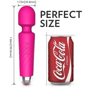 등 목 어깨 스포츠 회복 및 음핵 자극을위한 9 진동 속도와 S218-2 영웅 지팡이 마사지 - Product Image 5